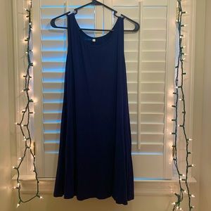 Navy Dress, L